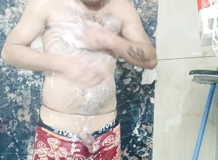 Indian Police Officer Army Man Desi Man Stepfather