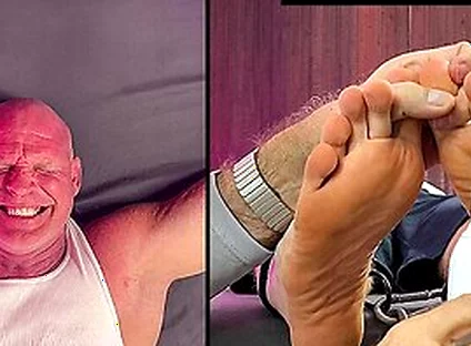 Hunk Dev Giggles Hard While Being Tickled From His Pits To His Feet
