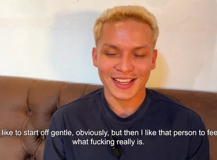 Gilbert Moon Breaks in John Bleck on Casting Couch