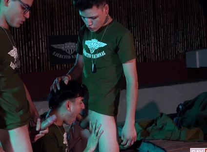 Latino Threeway Thriller