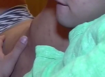 Bulging Throat Deepthroat Sloppy - Drooling on Throbbing Cock