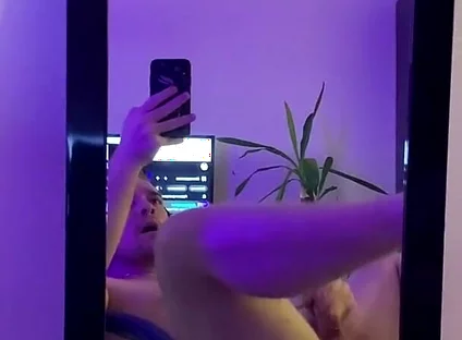 Pulling Anal Beads Out of My Tight Ass and Cum