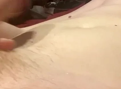 Redhead Boytoy Covers Himself with Cum