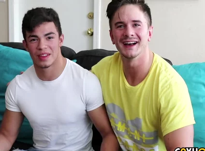 Julian Rodriguez And Zach Douglas - First Time Gay Sex