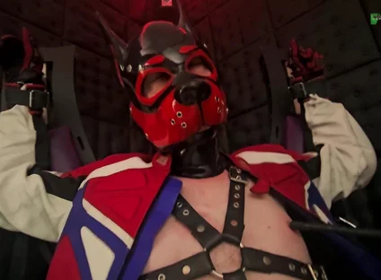 Playing Puppies Pleasure on the Cross Part 1