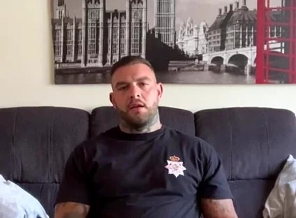 Fireman Andy Cums