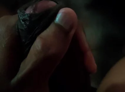 Glistening with Precum and Then Exploding