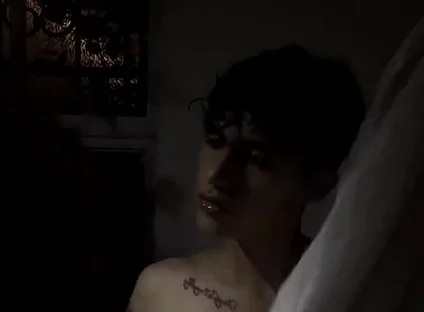 Femboy Naked and Under the Lights