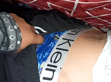 First Time I Open My Step Brother Underwear to See His Big Ass Wanted to Fuck in Midnight