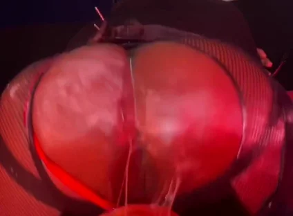 Big Black Bubble Butt Riding Sex Toy