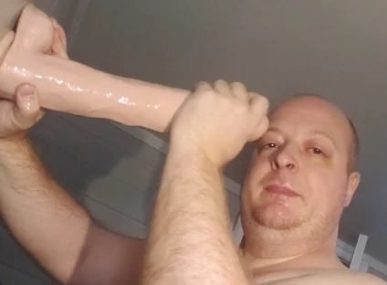 Deepthroat Huge 14 Inch Au Naturel Dildo