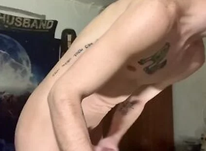 Playing With My Dick When Ramdom Grindr Hook Up Creampies My Hole