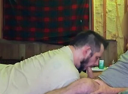 Straight Buddy Pumps His Bwc Down My Throat Until He Fills It With His Hot Cum