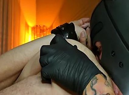 Rimming. Submissive