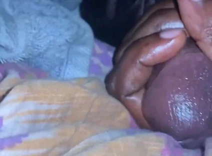 Jerking off Squeezing My BBC