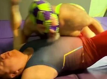 Old Man Stocky Wrestles And Tickles Chubby Bear Matt