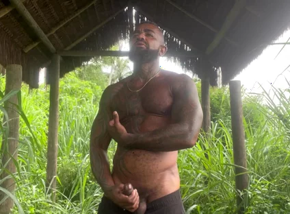 Soil on the Edge of the Lagoon... Tension in the Open Air, Moaning Softly as I Touch Myself Thinking of You