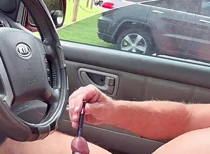Naked in the Car