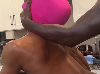 Huge Black Dick Fucks and Breeds Athletic Ass
