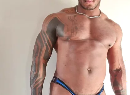Just a Blue Ass Underwear I Think, Don't Know What There Called.
