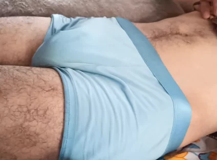 First Time Open My Roommate Underwear and Handjob His Cut Monster Cock