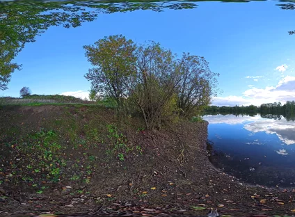 Teen Completely Naked at a Lake