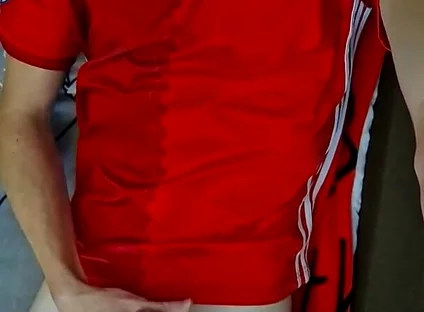 Big Dick Cums on T-shirt