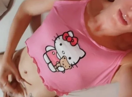 Cute Femboy Can’t Sleep Until Big Cumshot and Playing with Ass