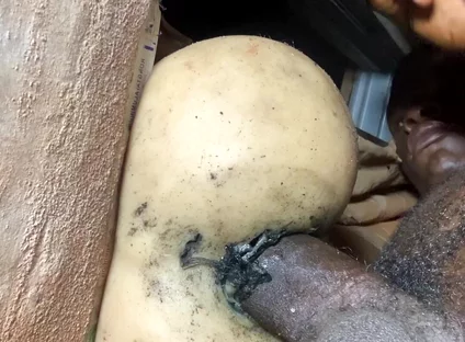 Let Me Fuck This Big Slut so Hot by Hearing My House Neighbors Ringing Tone When Getting Fuck by Anal