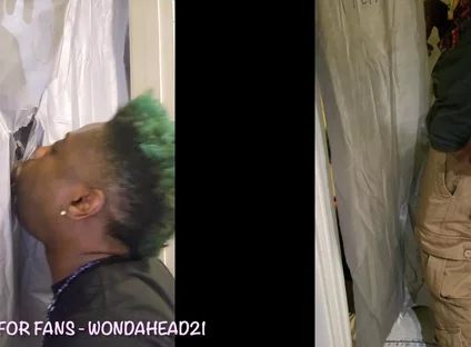 Sissy's First Glory Hole Action!