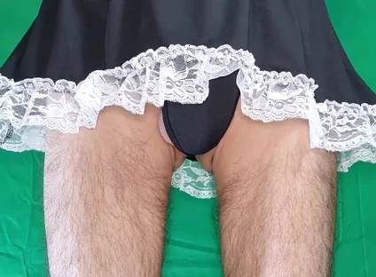 Maid Costume Try on!