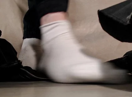 Alpha Took off His Gear