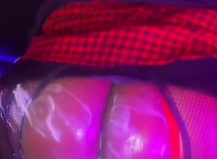 Masturbating My Big Ass with a Dildo