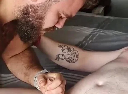 Sucking Bear Cock