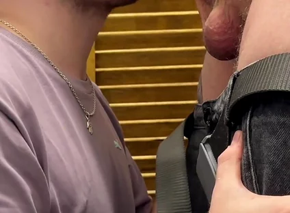 Sneaking Into a Toilet for an Orgasm in a Busy Restaurant and Almost Caught