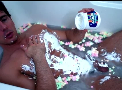 Marshmallow Bath Rub Down
