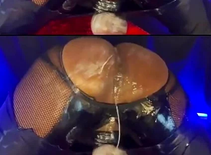 Bottom Digs in Gaping Butthole with Toys