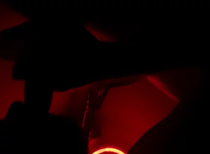 Sucking a Hung Latino in My Red Room