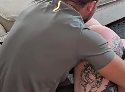 Alpha Spanks His Tattooedgymcub