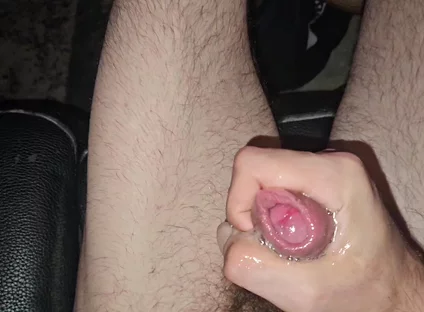 Playing with My Big Hard Dick Edging Cum and Smoking Fetish Cumshot