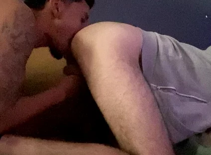 Eating Hubbys Ass