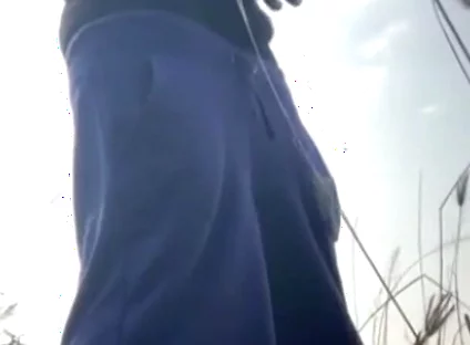Masturbating Alone Intensely in the Bush