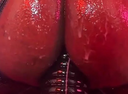 Femboy Gapes Hole with Cone Shaped Dildo