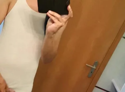 Masked Young Guy Jerks and Shoots a Load
