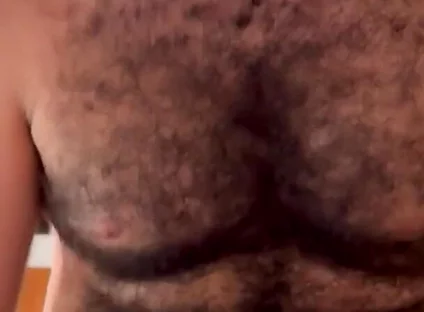 Big Bear Breeding His Cub