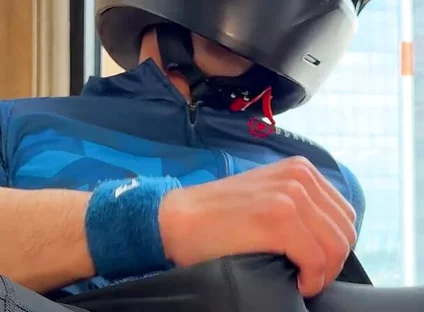 Suit Bike and Cum