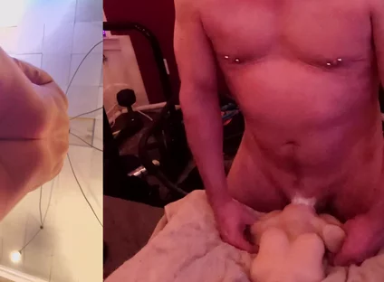 Fucking My Toy with Two Angles at the Same Time!