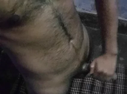 Jerking My Big Dick in Home Alone