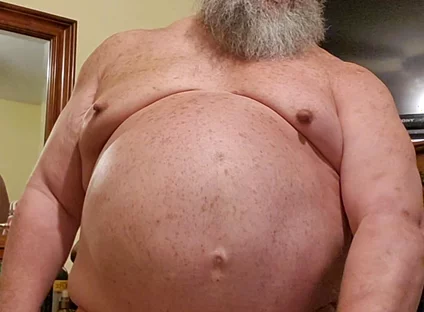 Daddy Bear Jacking His Cock