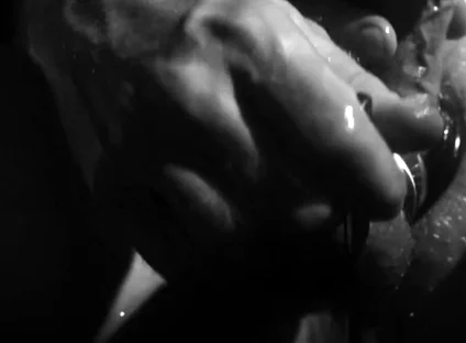 Close-up Oily Masturbation and Cum